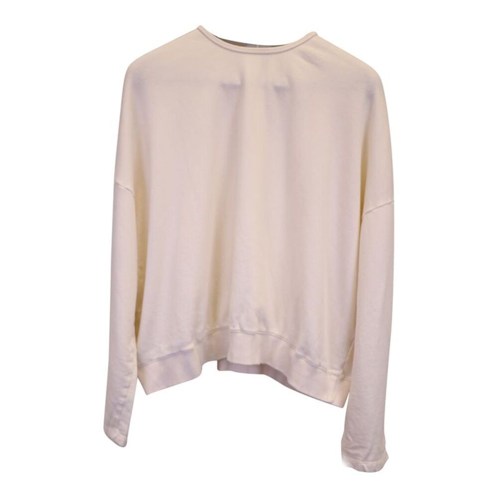 Frankie Shop Jaimie Sweatshirt in Ivory Cotton